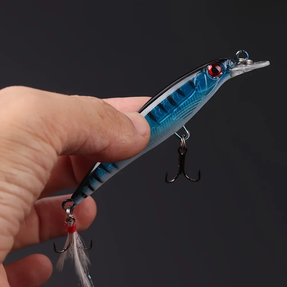 Laser 3D Eyes Bionic Minnow Fi - огляд і ціна Fishing Equipment Carp